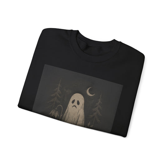 Sad Ghost in the Woods – Crewneck Sweatshirt