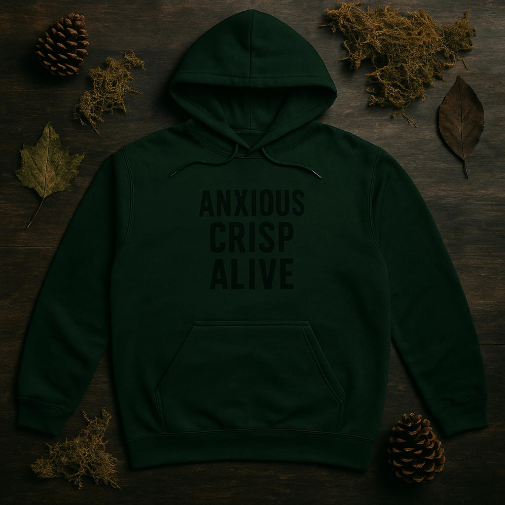 Anxious. Crisp. Alive. Hoodie