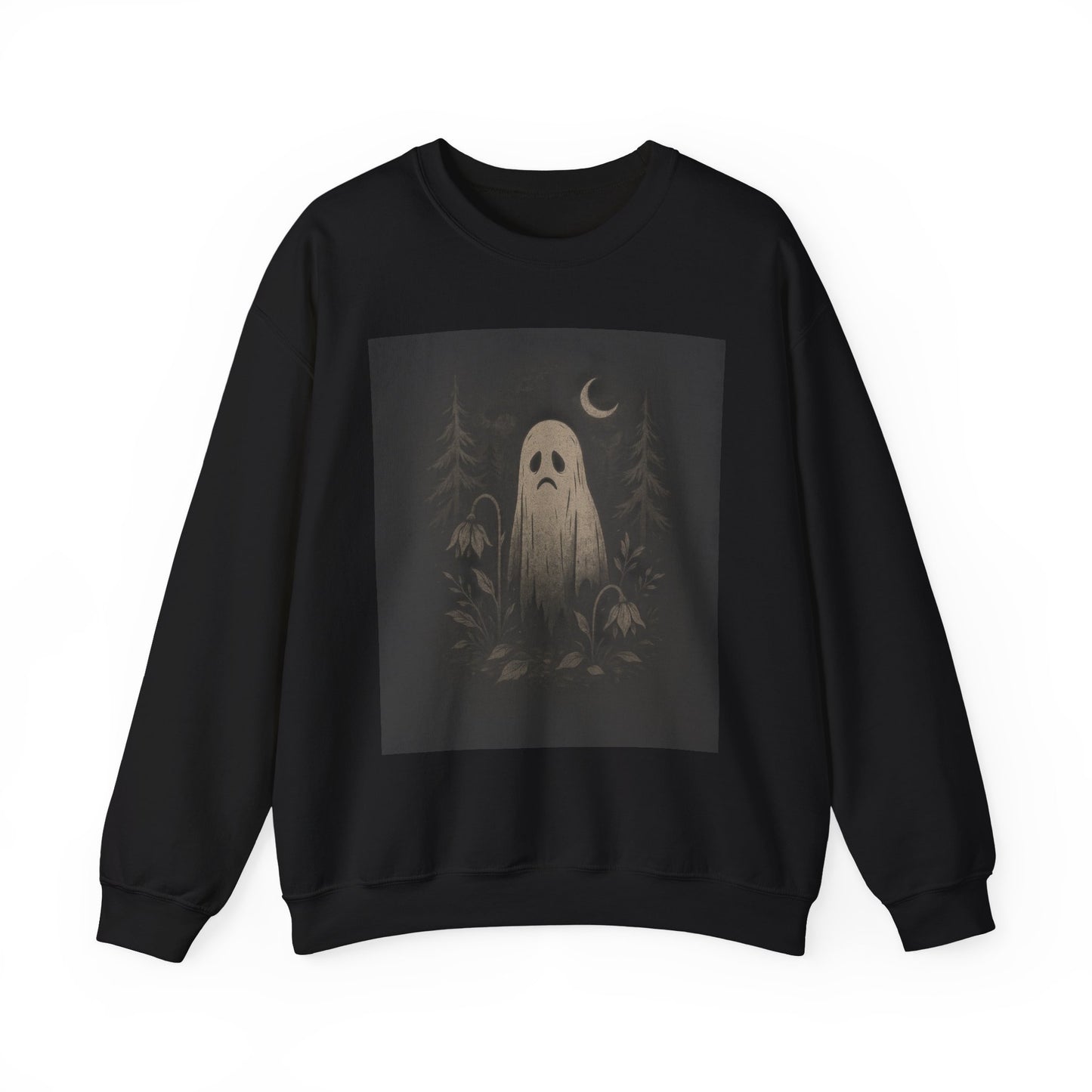 Sad Ghost in the Woods – Crewneck Sweatshirt